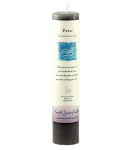 Power Reiki Charged Pillar Candle