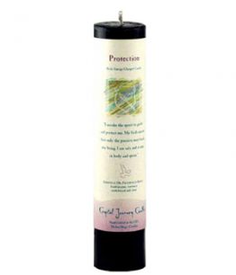 Protection Reiki Charged Pillar Candle