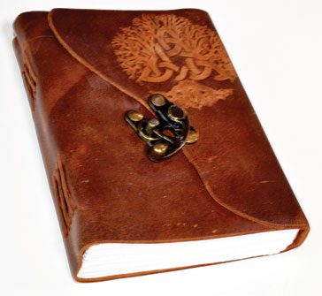 Tree of Life leather w/ latch