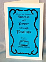 Success and Power through the Psalms by Donna Rose