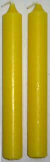 1/2″ Yellow Chime Candle 20 pack