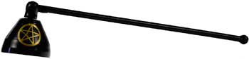 Pentagram candle snuffer 7″