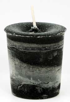 Protection Herbal votive – black