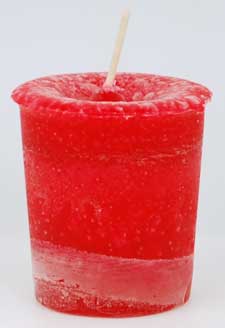 Seduction Herbal votive – red pink