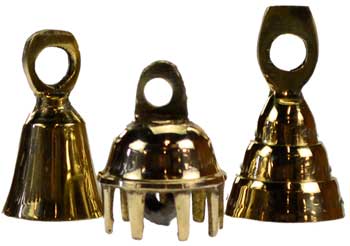 (set of 12) Brass Bell 3/4″