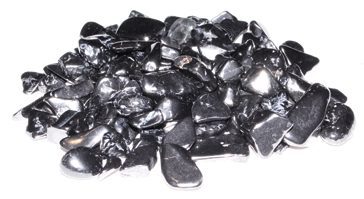 1 lb Shungite tumbled chips 5-8mm