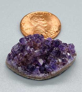 1″ Amethyst Marquise druse cabochon