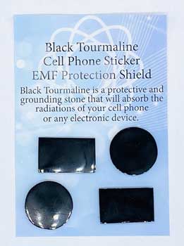 (set of 4) EMF Protection Black Tourmaline