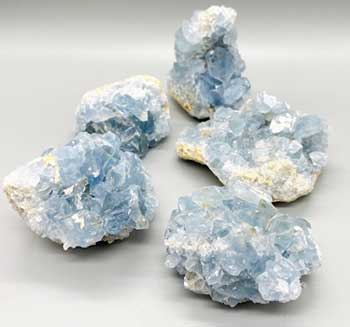 ~11# Flat of Celestite