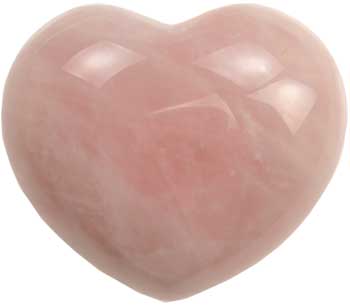 1 3/4″ Rose Quartz heart