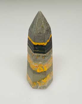 ~4″ Jasper, Bumble Bee obelisk