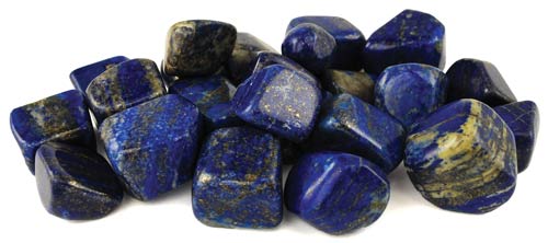 1 lb Lapis Lazuli tumbled stones