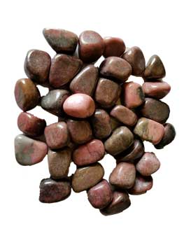 1 lb Rhodonite tumbled stones