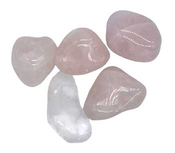 1 lb Rose Quartz pebbles