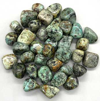 1 lb Turquoise tumbled stones