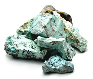 1 lb Turquoise untumbled