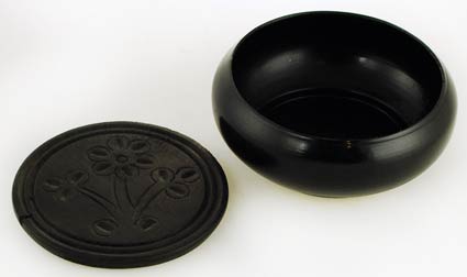 Smudge Pot with Coaster 3″