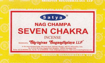 Seven Chakra satya incense stick 15 gm