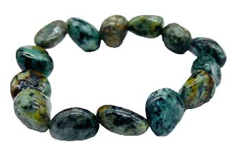 Turquoise, African gemstone bracelet