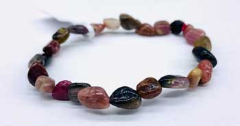 Tourmaline, Mixed Nugget bracelet