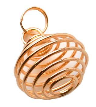 (set of 24) 1″ Copper Plated coil