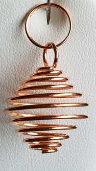 (set of 24) 3/4″ Copper Plated coil