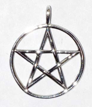 1″ Pentagram sterling