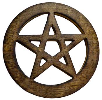 Pentagram altar tile 4″