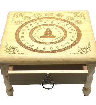 12x 12″ Pendulum altar table