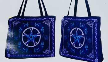 15.5″ x 17.5″ Pentagram tote  bag