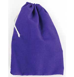 Purple Cotton Bag