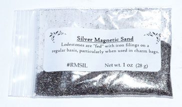 Silver Magnetic Sand (Lodestone Food) 1oz