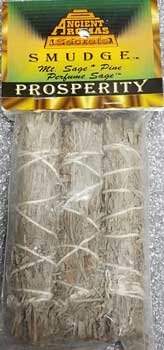 Prosperity smudge stick 3pk 4″