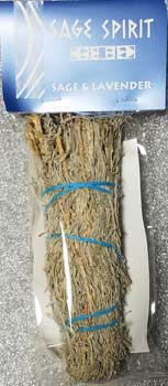 Sage & Lavender smudge stick 7″