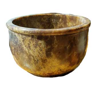 Scrying Bowl or smudge Pot 4″