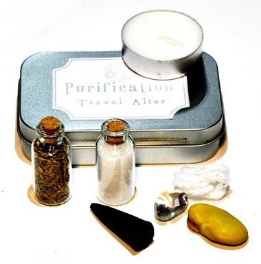 Purification travel altar