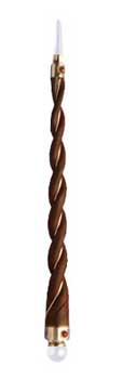 Twisted RoseWood healing wand 8″