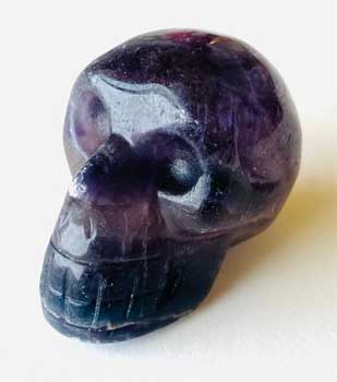 1 1/2″ Fluorite Skull