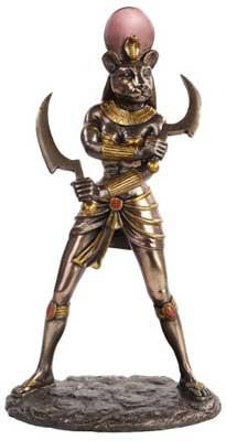 Sekhmet statue 11 1/2″