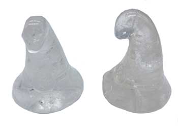 (set of 2) 1 3/4″ Witch’s Hat Crystal