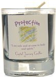 Protection soy votive candle